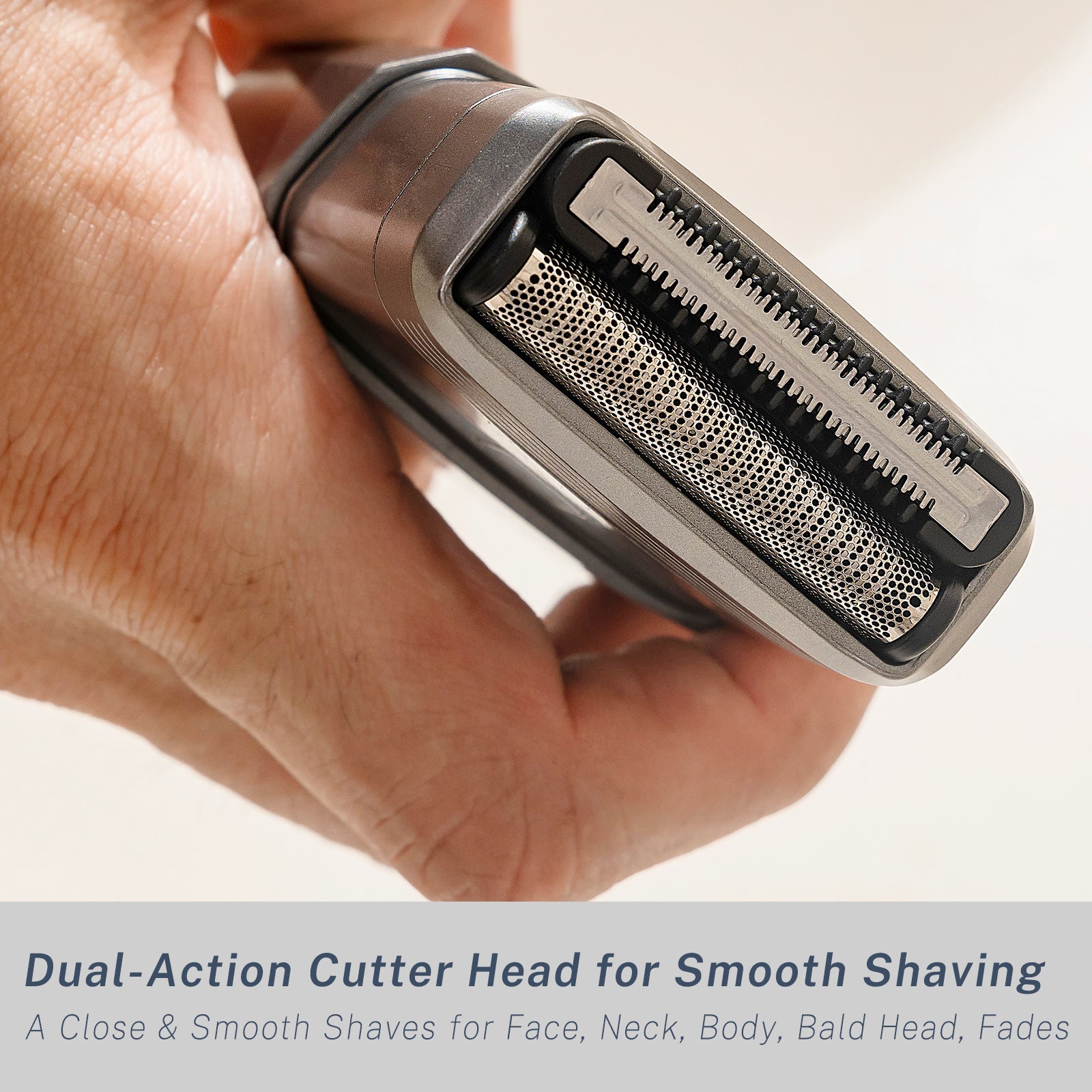 Travel Electric Razor for Men Face - Compact Electric Foil Shavers for Mens Bald Head - Small Portable Facial Shavers Waterproof, USB-C Rechargeable